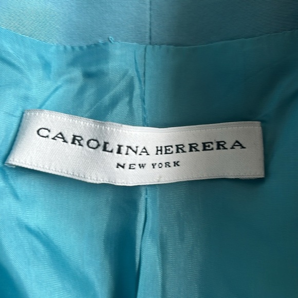 Carolina Herrera New York silk jacket 6 8 - Picture 4 of 9